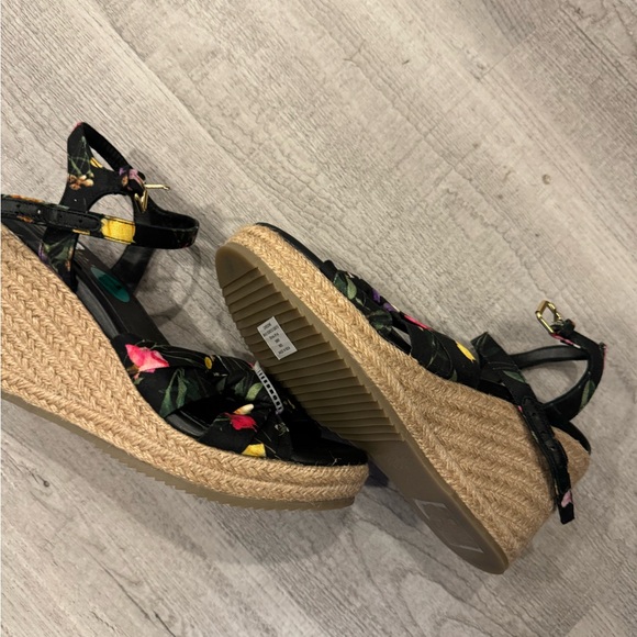 🌸Ted Baker London Cardone Floral Print Espadrille 🌸 7.5 M NWT - Picture 3 of 8